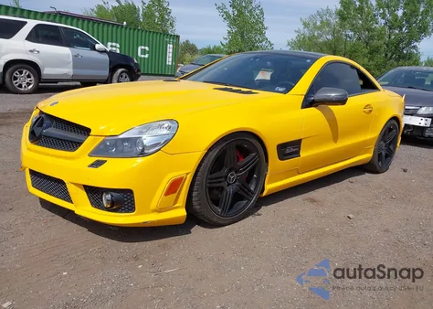 2009 Mercedes-Benz Sl 63 Amg from USA, damaged, VIN WDBSK70F69F152406